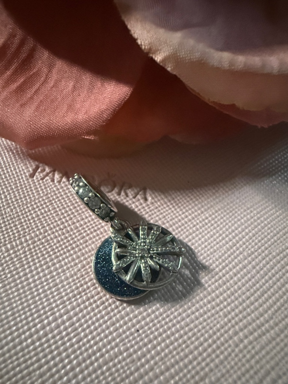 Pandora Sterling Silver New Year Best Wishes Charm
